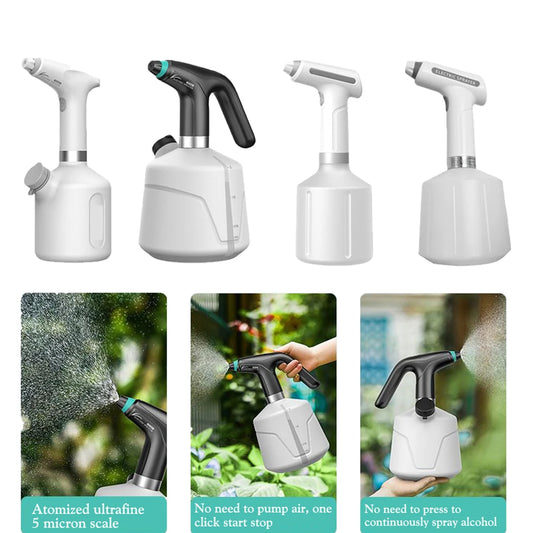 Electric Plant Spray Bottle USB Electric Sanitizing Sprayer Automatic Watering Fogger Hand Watering