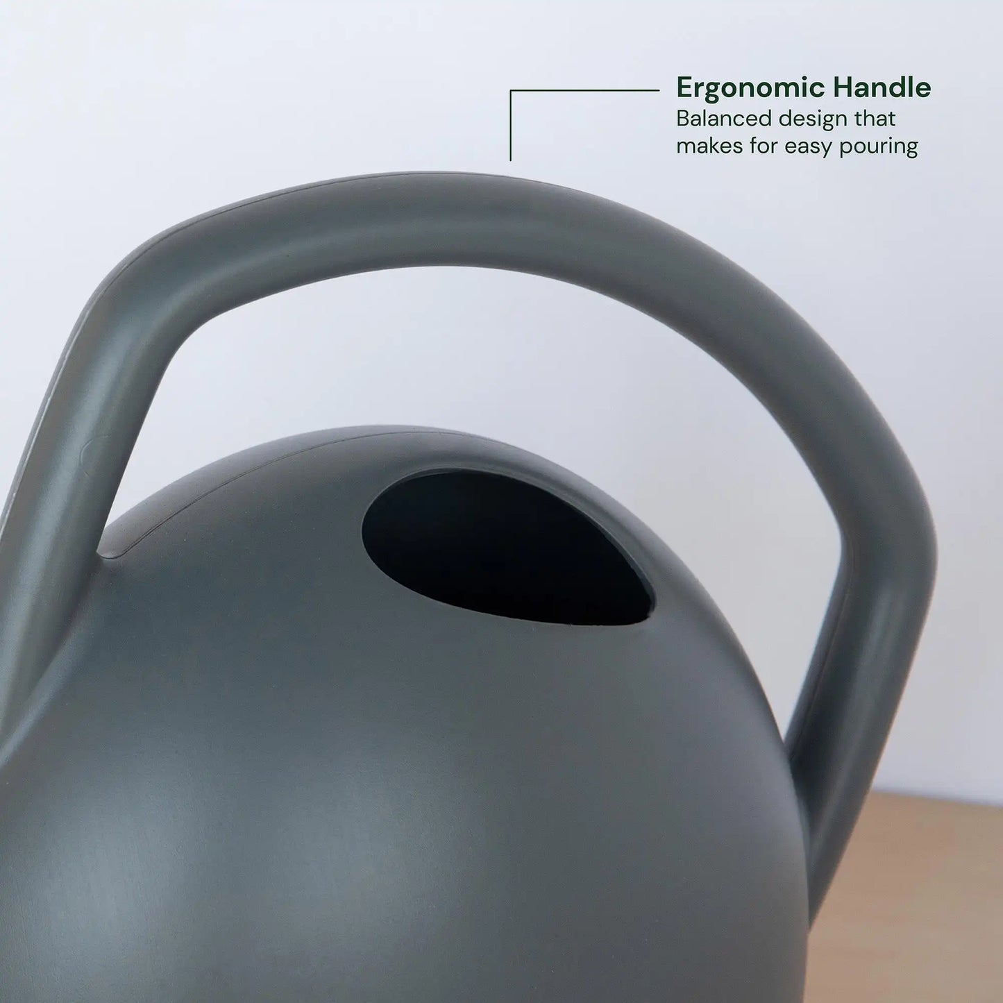 Rhino Watering Can: 2 Gallon Capacity - 100% Recycled Plastic Can, One Piece Construction